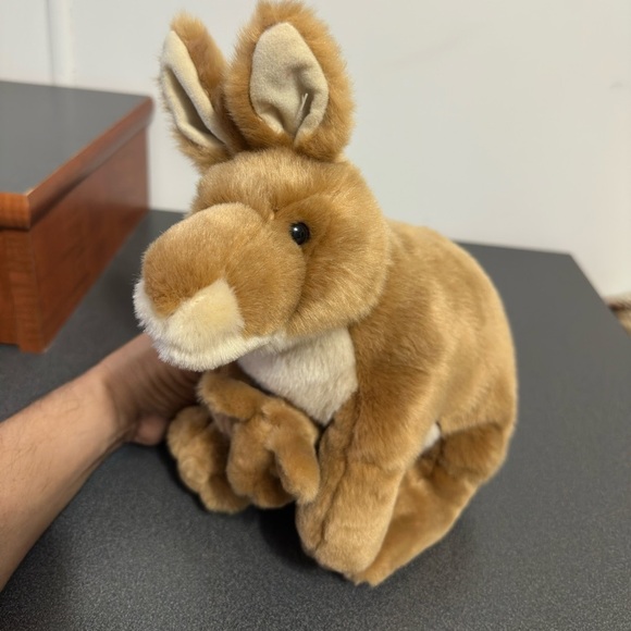 Wild Republic Kangaroo with Baby Joey Plush Soft Toy Stuffed Animal 17” - Picture 2 of 11